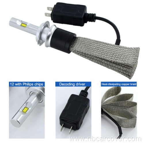 Car Headlight 9600LM for Flip chip Auto Headlamp